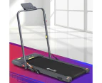 Everfit Treadmill Electric Walking Pad Under Desk Home Gym Fitness 400mm Grey