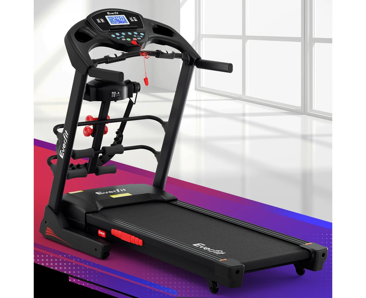 Everfit Treadmill Electric Home Gym Fitness Exercise Machine w/ Massager 480mm