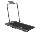 Everfit Treadmill Electric Walking Pad Under Desk Home Gym Fitness 400mm Grey