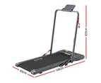 Everfit Treadmill Electric Walking Pad Under Desk Home Gym Fitness 400mm Grey