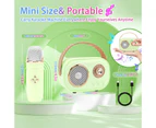 Mini Karaoke Machine for Kids,Portable Bluetooth Speaker with 2 Wireless Microphone,Toys for Girls Boys Gifts,Retro Speaker Set Stereo Sound