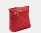 Tommy Hilfiger Jeannie North South Crossbody Bag - Chili Red