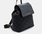 Tommy Hilfiger Jeannie Flap Backpack - Black