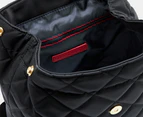 Tommy Hilfiger Jeannie Flap Backpack - Black