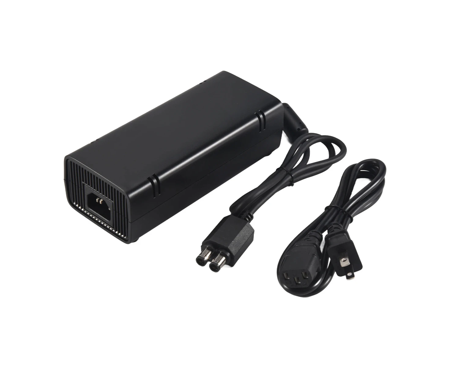 for Xbox 360 Slim AC Adapter Power Supply Brick Power Supply 135W Power Supply Charger Cord for Xbox 360 Slim Console 100-120V-Black US