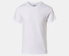 Calvin Klein Men's Cotton Crew Neck Tee / T-Shirt / Tshirt 3-Pack - White