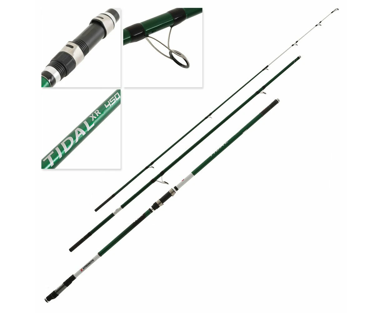 PENN Tidal XR 453 Twin Tip Spinning Surf Rod 14ft 9in 225g/350g 3pc