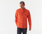 Tommy Hilfiger Men's Classic Flex Poplin Shirt - Lush Coral