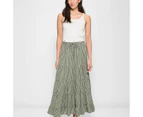 Target Crinkle Maxi Skirt