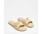 Target Womens Raffia Flat Sandal - Selena