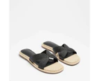 Target Womens Raffia Flat Sandal - Selena