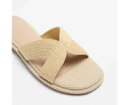 Target Womens Raffia Flat Sandal - Selena