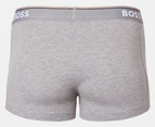 Hugo Boss Men's Power Boxers / Trunks 3-Pack - Black/Heather Grey/Dark Grey