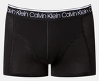 Calvin Klein Men's Cotton Stretch Trunks 3-Pack - Empower Red/Grey Heather/Black