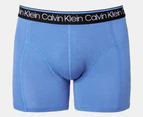 Calvin Klein Men's Cotton Stretch Boxer Briefs 3-Pack - Navy/Blue/Light Blue