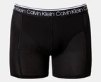 Calvin Klein Men's Cotton Stretch Boxer Briefs 3-Pack - Empower Red/Grey Heather/Black