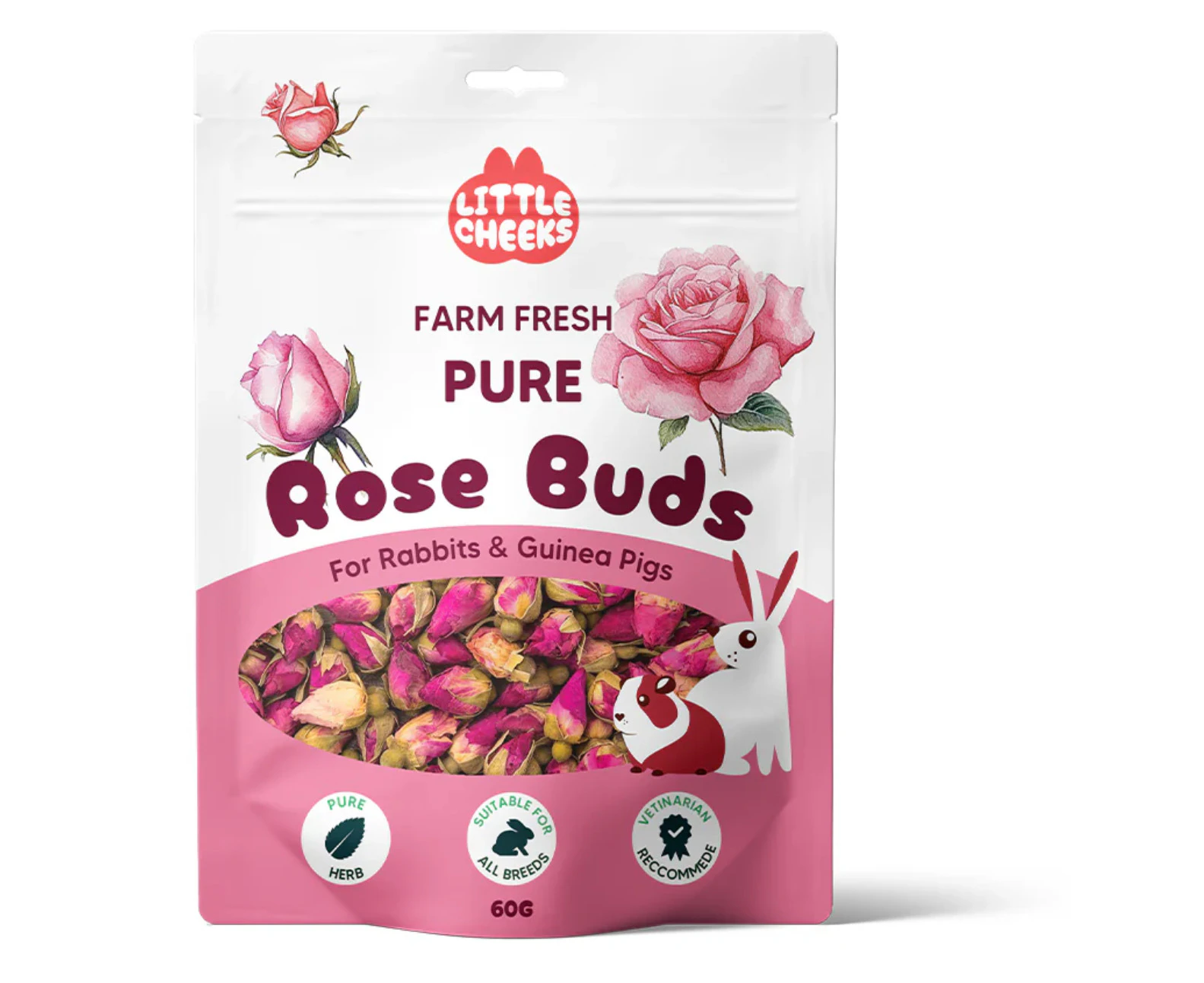 Farm Fresh Pure Rose Buds 60g