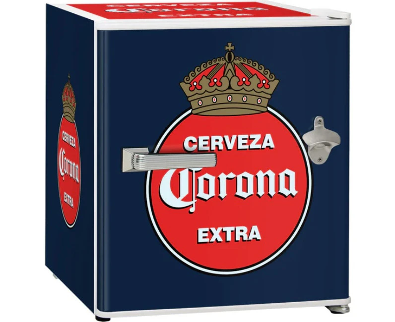 Cerveza Corona Retro Mini Bar Fridge 46 Litre Schmick Brand With Opener