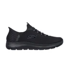 Skechers Men's Slip-Ins Summits High Range Sneakers - Black