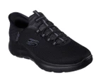 Skechers Men's Slip-Ins Summits High Range Sneakers - Black