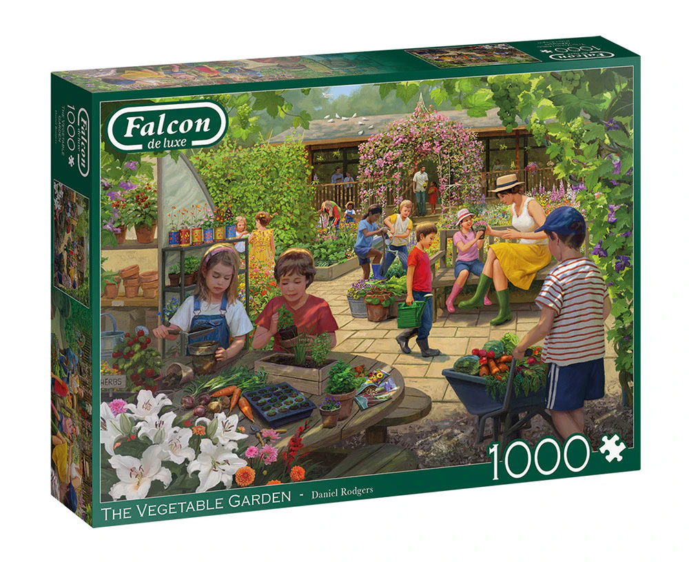 Jumbo 1000pc The Vegetable Garden Jigsaw Puzzle