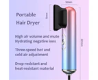 3 in 1 electric hair dryer, hot and cold dry hair negative ion hammer hair dryer suitable for home travel