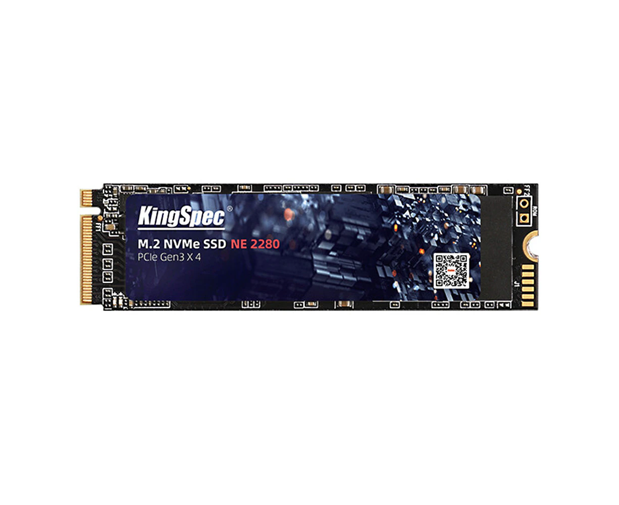 KingSpec 2TB SSD Solid State Drive M.2 NVMe Interface PCIe Gen3.0x4 High-speed Transmission 3D TLC Particles with Cache