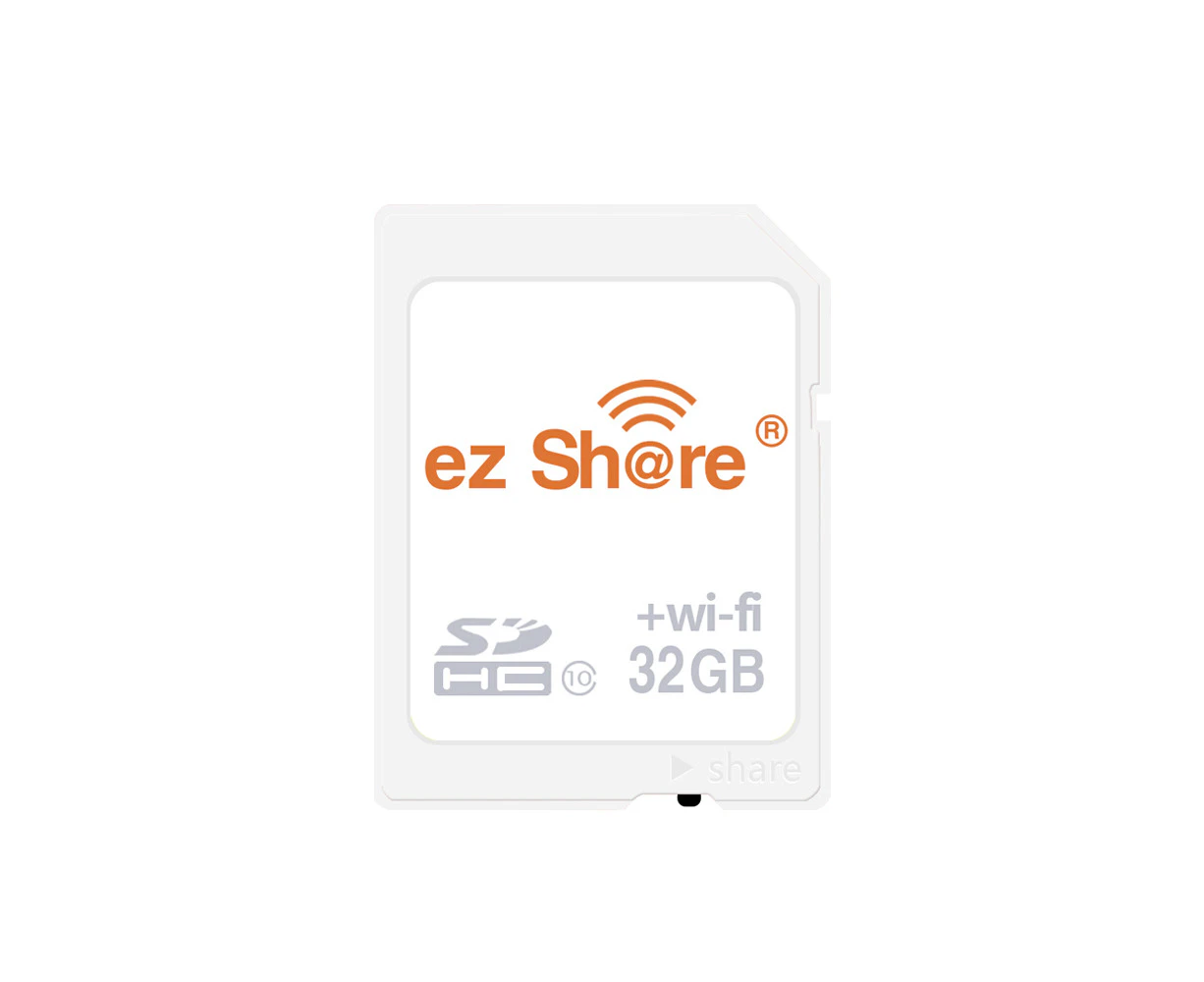 EZ share SD Card Wireless WiFi Share Card Flash Card Class 10 32GB Replacement for Canon/Nikon/Sony