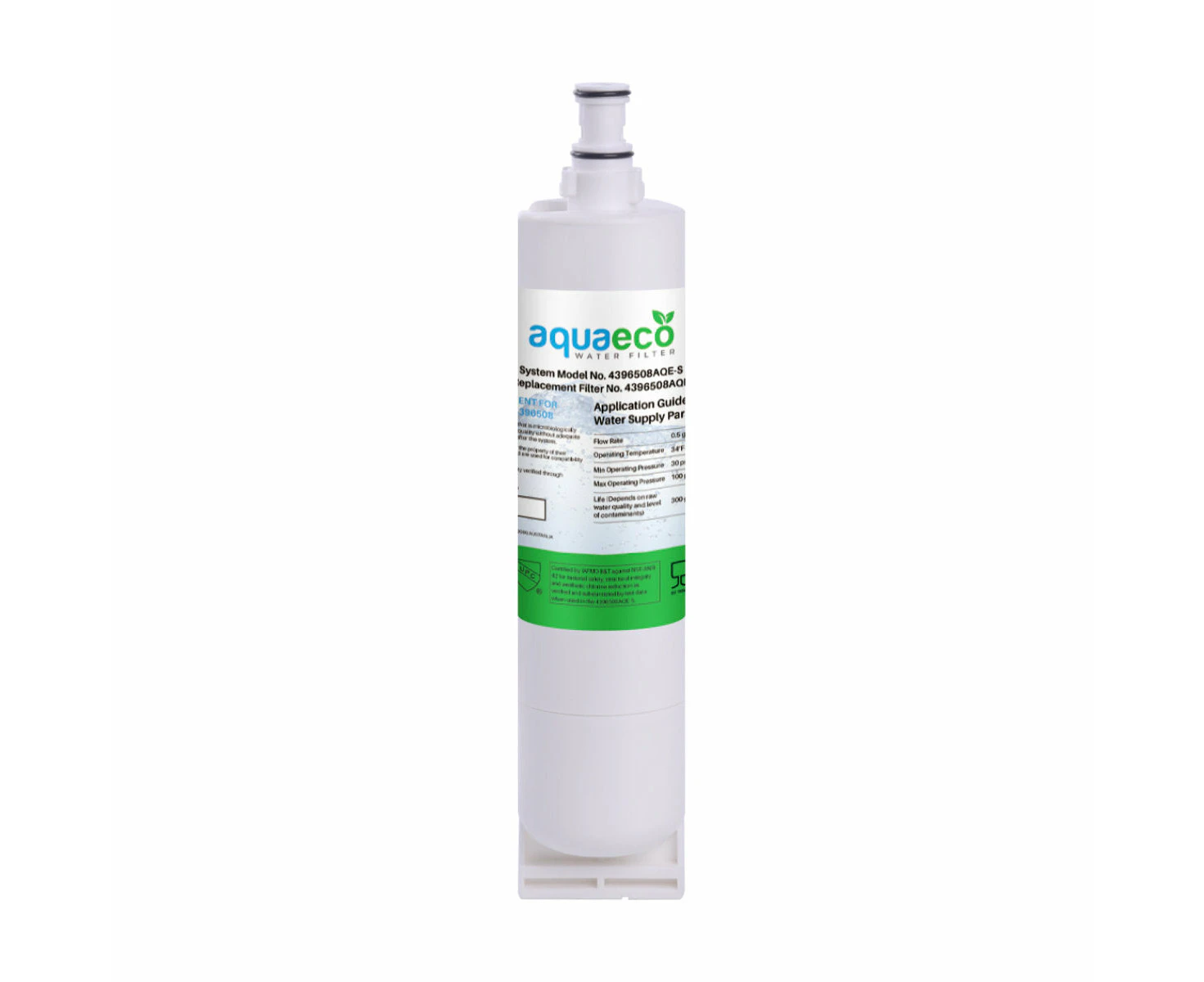 AquaEco 4396508AQE Compatible Whirlpool Water Filter 4396508, EDR5RXD1