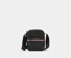 Tommy Hilfiger Stripe Reporter Bag - Black