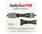 Babyliss Pro Nano Titanium Detachable 2 In 1 Hot Air Brush and Dryer