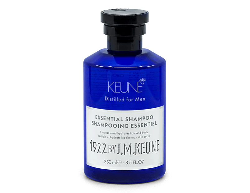 KEUNE 1922 ESSENTIALS SHAMPOO - 250ml