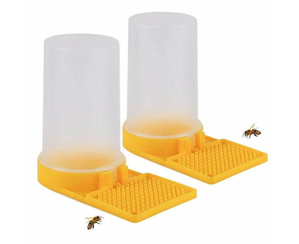 Beehive Beekeeping Water Dispenser Beehive Entrance Feeder 2PCS