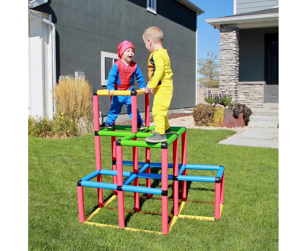 Funphix Climbing Gym Set (300 pcs) -  Indoor & Outdoor Fun & Educational Learning Toy