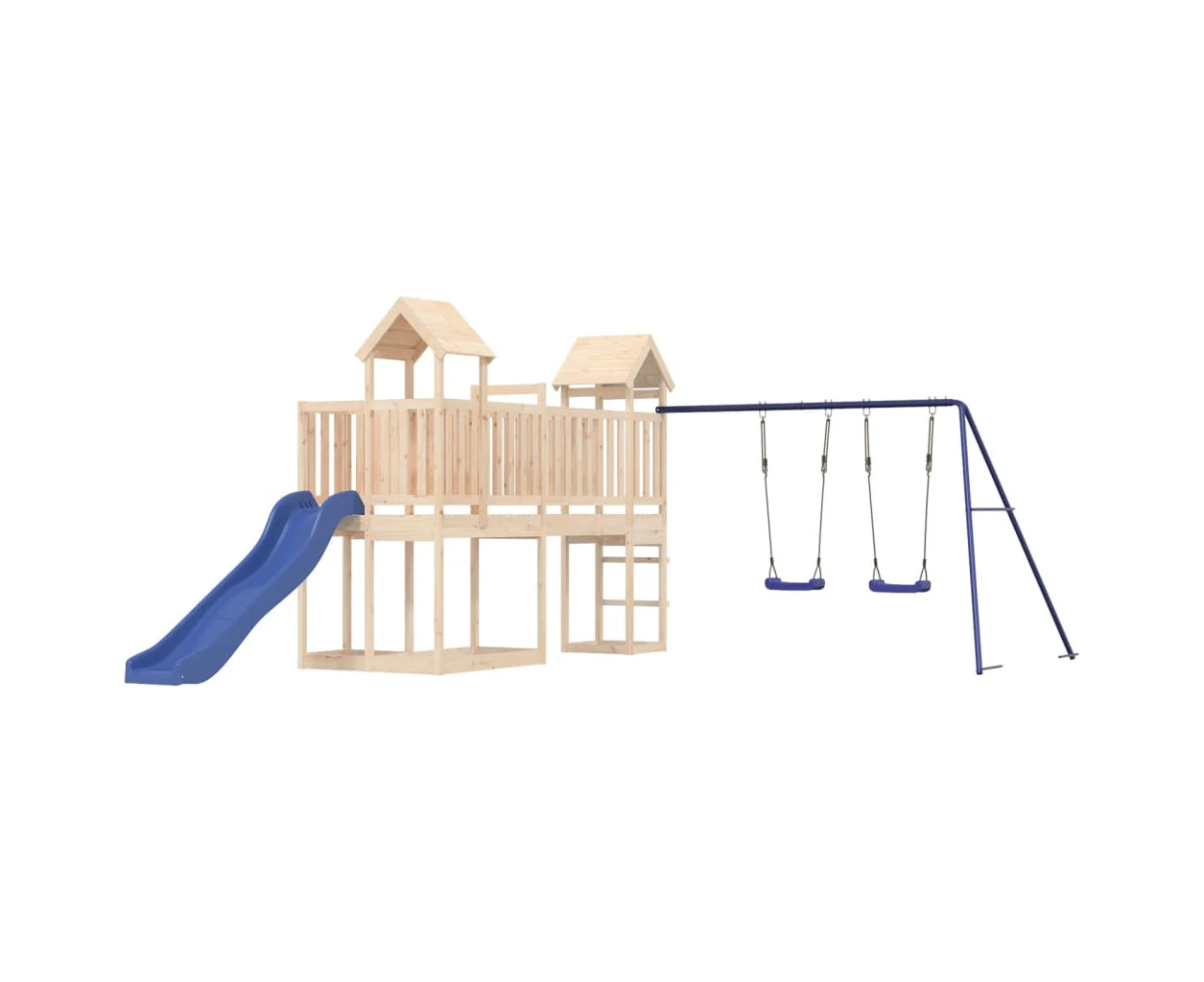 vidaXL Outdoor Playset Solid Wood Pine