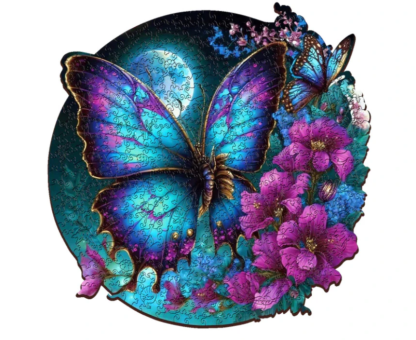 Escape Welt 300pc Wooden Jigsaw Butterfly