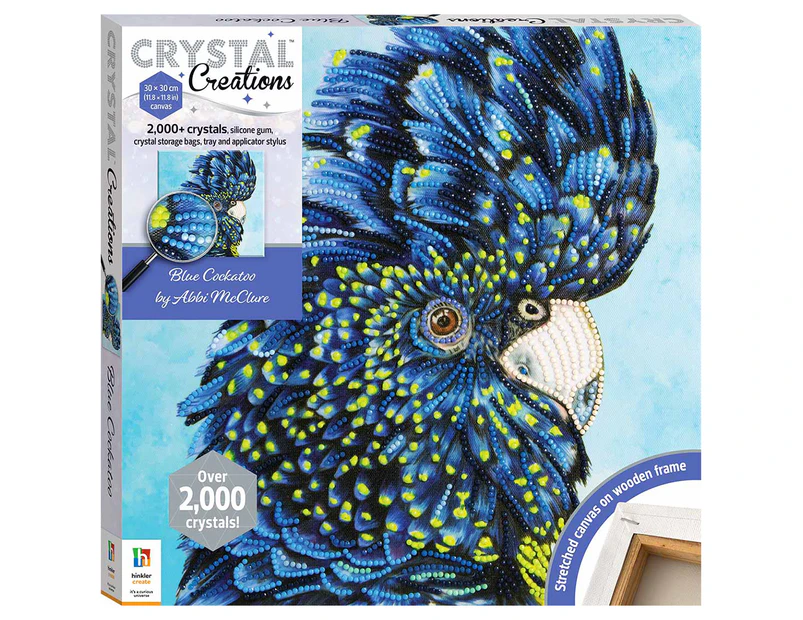 Hinkler Crystal Creations: Blue Cockatoo Activity Set