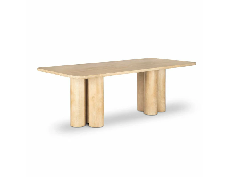 Torquay Indoor 2.2m Timber Dining table - Dining Tables -