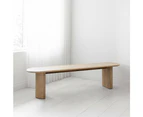 Nambucca Indoor 2m Table with Kirribilli benches and Ettalong Chairs - Dining Settings -