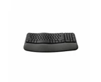 Logitech Ergo Series Wave Keys Wireless Ergonomic Keyboard (Graphite)