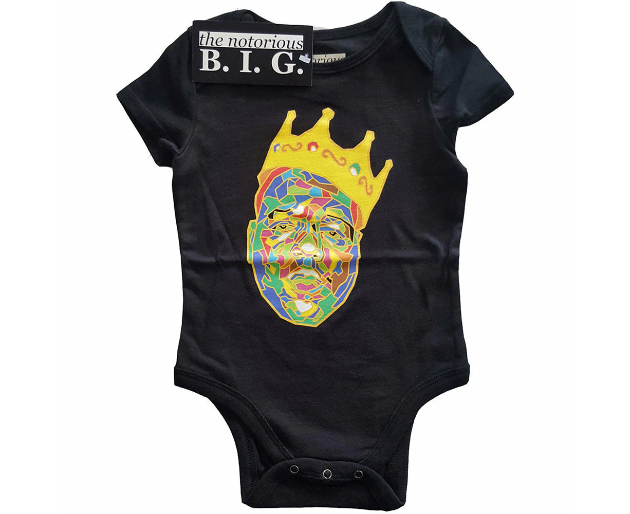 Biggie Smalls Kids Baby Grow: Crown