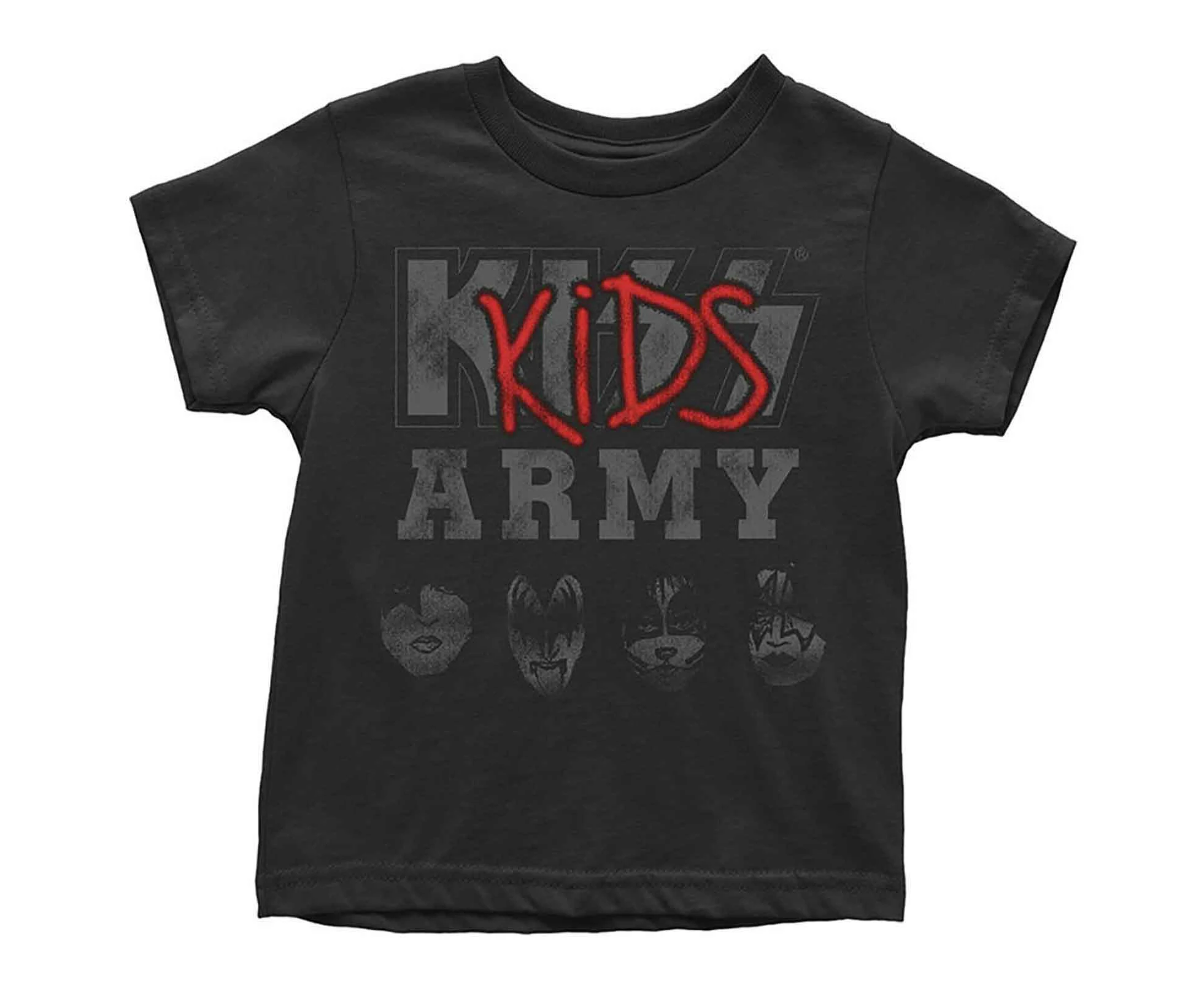 Kiss Toddler T Shirt Army Band Logo  Official  12 Months To 5 Yrs