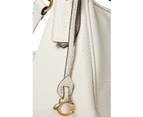 Soft Pebble Leather Cary Convertible Crossbody - Chalk