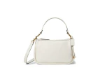 Soft Pebble Leather Cary Convertible Crossbody - Chalk