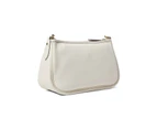 Soft Pebble Leather Cary Convertible Crossbody - Chalk