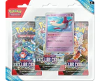 Pokemon Scarlet and Violet Stellar Crown 3-Pack Blister