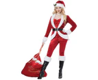 Sassy Mrs Santa Womens Christmas Costume Womens