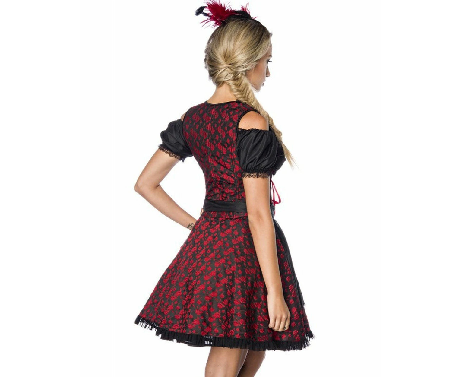 Elegant Red Beer Oktoberfest Womens Costume