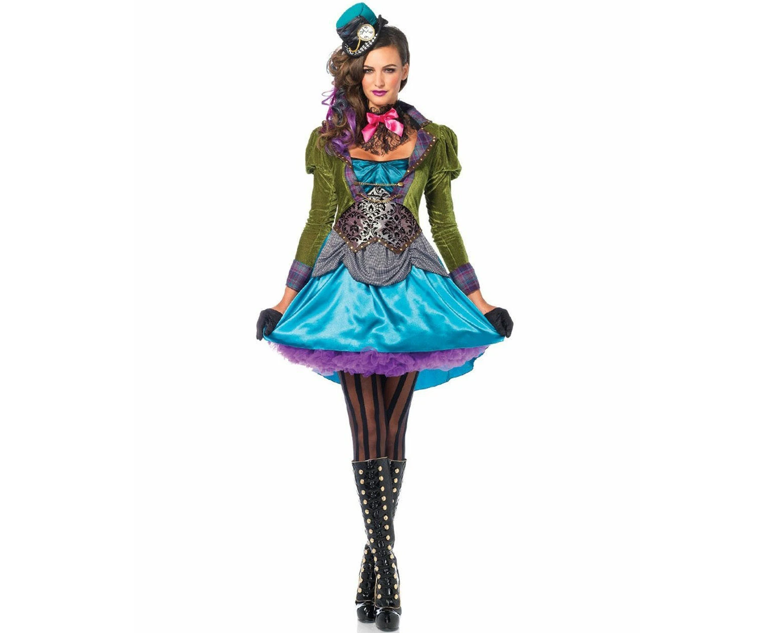 Wonderland Mad Hatter Deluxe Women's Costume Womens