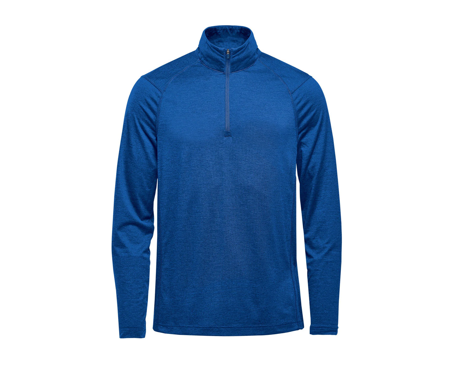 Stormtech Mens Milano Zipped Pullover (Classic Blue/Heather) - PC7527